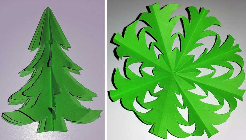 3d Tannenbaum Aus Papier Selber Basteln